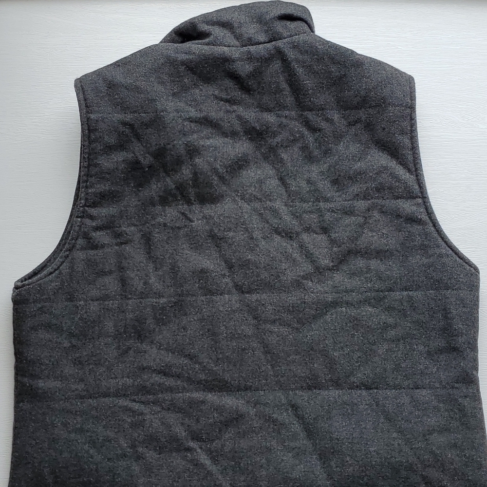 Cutter & Buck Gray Wool Blend Vest M - Picture 3 of 5